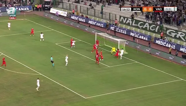 İZLE | Konyaspor 1-0 Vaduz (GOL: Guilherme)