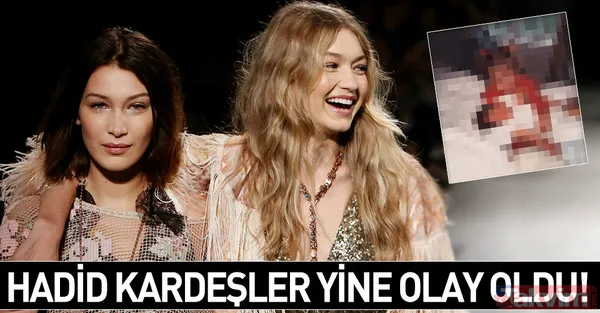 Hadid kardeşler yine olay oldu! İşte herkesin konuştuğu Bella Hadid ile Gigi Hadid'in o fotoğrafı... - 1