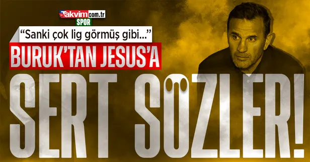 Okan Buruk'tan çok sert Jorge Jesus sözleri! "Çok fazla lig görmüş bir adam değil"