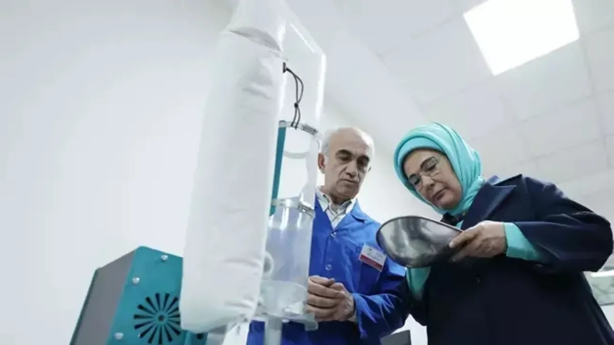 Son dakika: Emine Erdoğan'dan dünyanın en büyük üçüncü gen tohum bankasına ziyaret