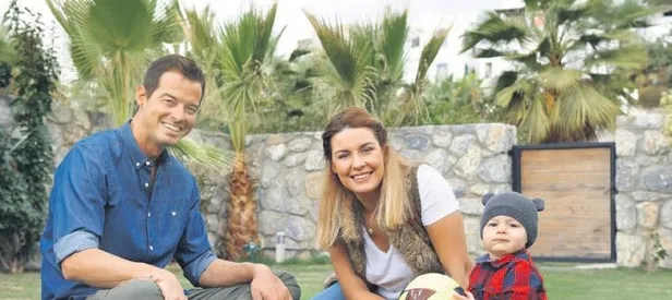 Babasının oğlu minik Alp