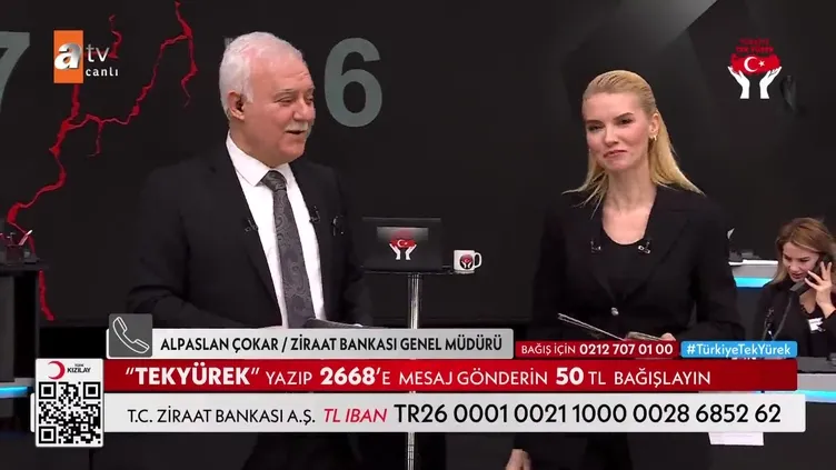 Ziraat Bankası ne kadar bağış yaptı? | "Türkiye Tek Yürek" Ortak Yayını