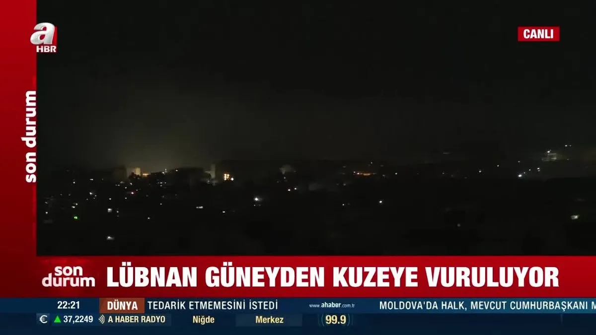 Beyrut'ta şiddetli patlamalar