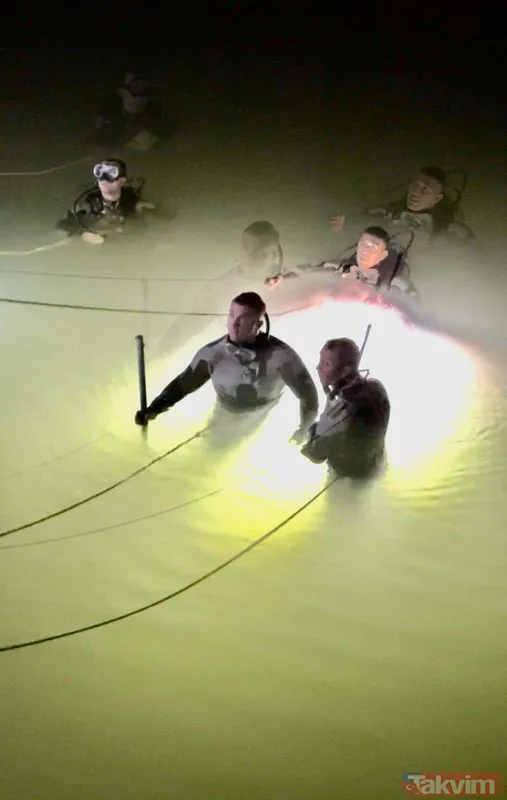 Muğla'da otomobil kanala uçtu! Astsubay Samet Doymuş ile yanındaki Kübra Demirkol kurtarılamadı - 2