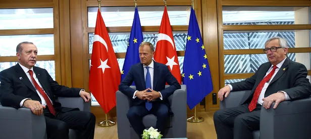 Brüksel'de kritik görüşme