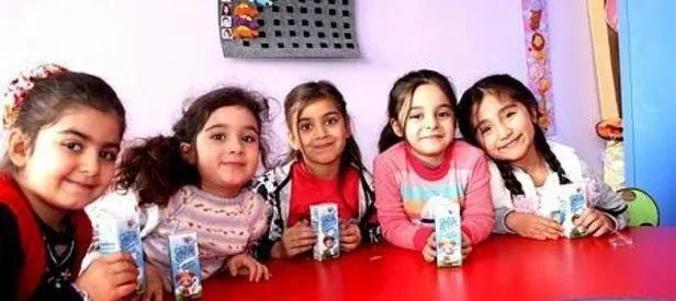Öğrencilere 56 bin ton okul sütü