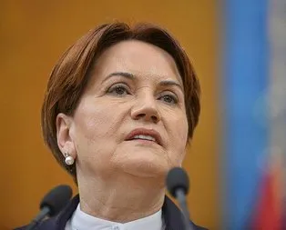 Akşener baltayı taşa vurdu!