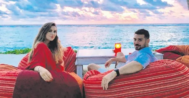 Tasarımcı Selma Çilek ile eşi Sinan Çiftçi Maldivler’de rüya gibi anlar yaşıyor!