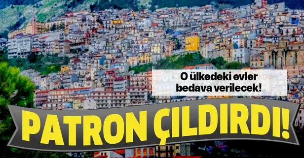 Italya Daki O Kasabada Evler Bedava Takvim