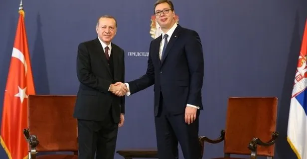 Vucic'ten Cumhurbaşkanı Erdoğan'a tebrik