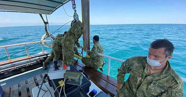 Son dakika: MSB: Van Gölü'nde uzaktan kumandalı çalışması başladı