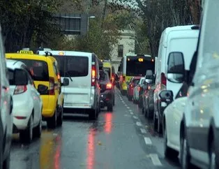 İstanbul’da trafik durdu!