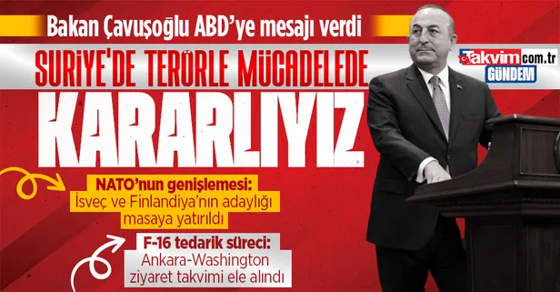 Son dakika: Bakan Çavuşoğlu, ABD'li mevkidaşı Blinken ile görüştü! Türkiye'den terörle mücadelede kararlılık vurgusu