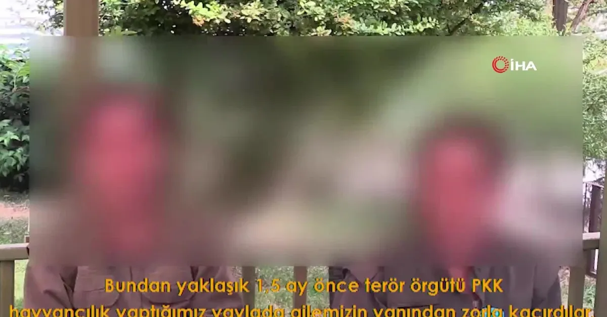 Şırnak'ta PKK'dan kaçan kız çocukları gördükleri işkenceyi anlattı! "Namusumuzu korumak için..."