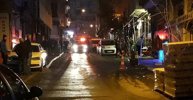 Fatih’te bir polis iş yeri güvenlik görevlisini bacağından vurdu