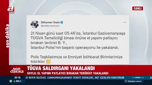 SON DAKİKA: TÜGVA saldırganı yakalandı