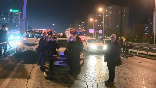 İstanbul Beylikdüzü'nde korkunç kaza! 15 araç birbirine girdi-5
