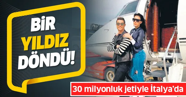 Cristiano Ronaldo, İtalya'ya geri döndü
