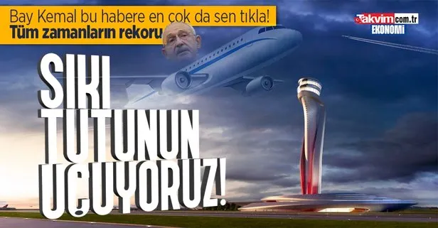 Son dakika: İstanbul Havalimanı’ndan tüm zamanların rekoru! Avrupa’daki havalimanlarını solladı