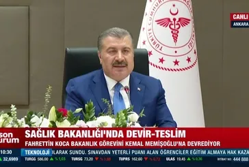 Sağlık Bakanlığı Devir Teslim Töreni!