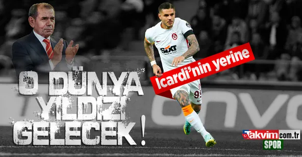 Galatasaray'da Icardi'nin yerine o gelecek!