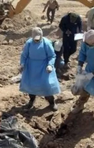 BM Irak'ta 12 toplu mezar ortaya çıkardı