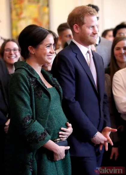 İngiliz kraliyet ailesinin yeni üyesi doğdu! İşte Meghan Markle ile Prens Harry’nin bebeği!