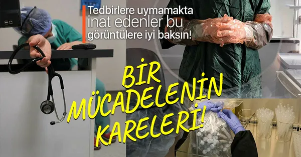 Pandemi servisinde görev yapan doktorun gözünden bir mücadelenin kareleri-1