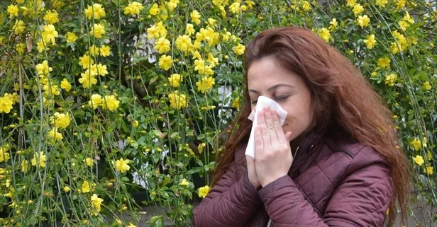 Uzmanı alerji şikayetlerine karşı uyardı: Polenli yerlerden kaçının!