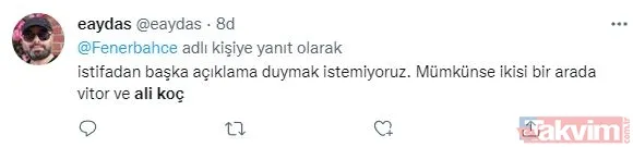 Fenerbahçe’de taraftar çileden çıktı! Sosyal medyada Ali Koç’a büyük tepki - 17