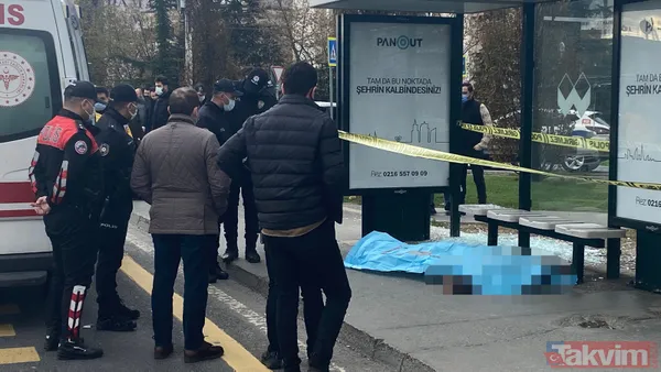 İstanbul'da dehşete düşüren olay! Çağlayan'da otobüs durağında sevgilisiyle tartışan adam intihar etti - 5