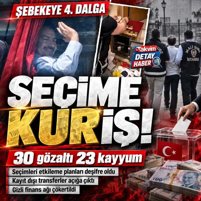 Alihan Kuriş soruşturmasında 4. dalga operasyon: 30 gözaltı kararı, 23 şirkete kayyum! Seçimlere müdahaleye deşifre