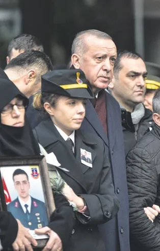 Başkan Erdoğan'dan Van şehidine son görev