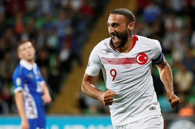 UEFA'dan Cenk Tosun paylaşımı