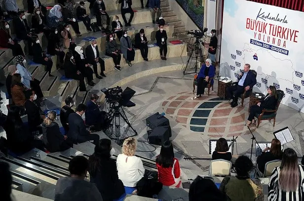 baskan-erdogandan-kadinlarla-buyuk-turkiye-yolunda-bulusmasinda-onemli-mesajlar-1635100711549.jpeg Başkan Erdoğan'dan ''Kadınlarla Büyük Türkiye Yolunda'' buluşmasında konuştu: Şiddete sıfır tolerans-7