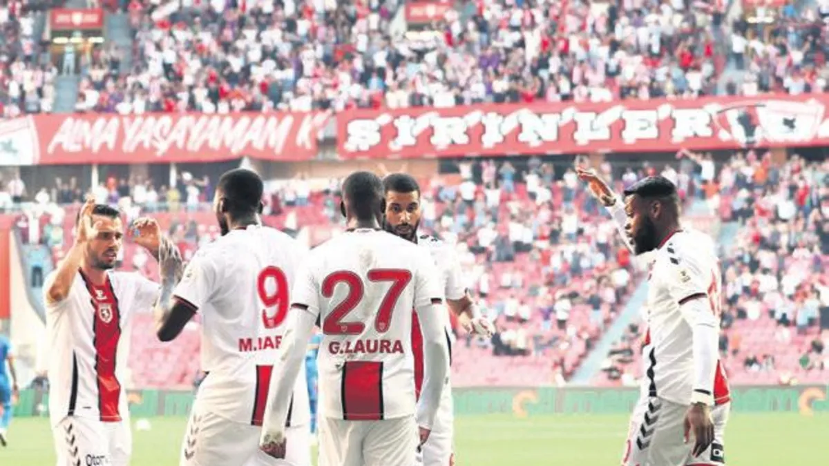 Samsunspor’dan müthiş geri dönüş
