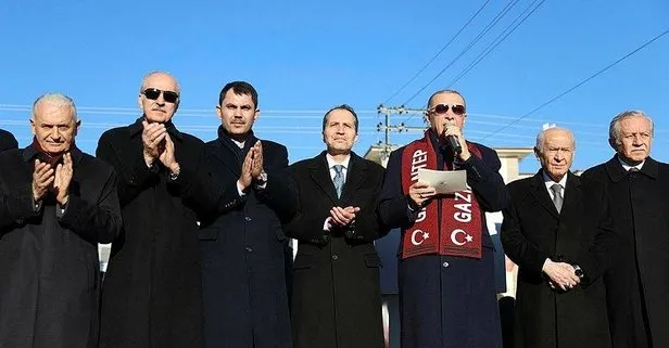 Başkan Erdoğan, Gaziantep ve Kilis’te deprem konutlarının temelini attı