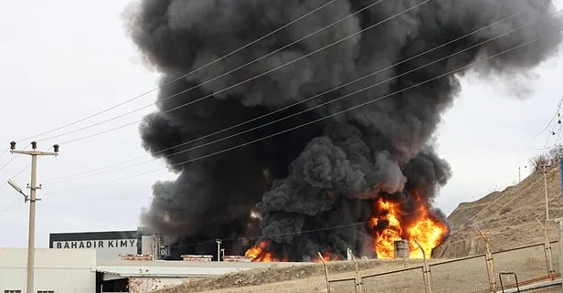 Kırıkkale’de fabrika yangını!