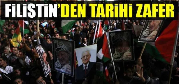Filistin’den tarihi zafer