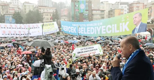 Başkan Erdoğan’dan AK Parti Rize mitinginde önemli açıklamalar
