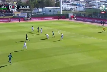 GOL | Aliağa FK 1-2 Samsunspor