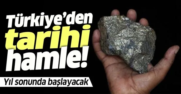 Türkiye’den çok önemli lityum hamlesi! Yıl sonunda başlayacak
