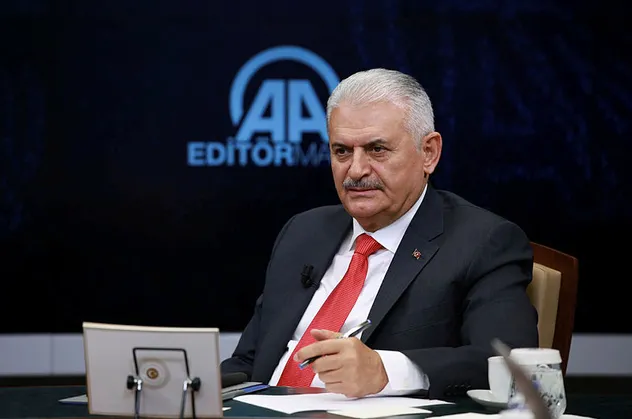 Başbakan Binali Yıldırım AA Editör Masası'na konuştu