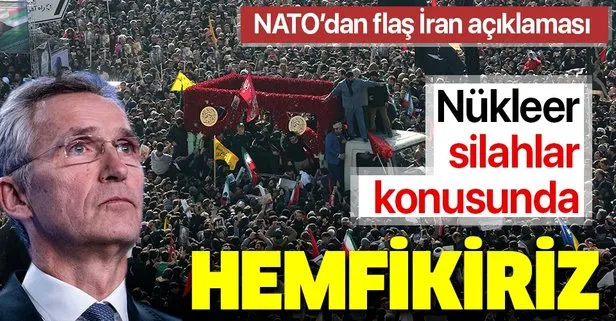 Son dakika: NATO Genel Sekreteri’nden flaş İran açıklaması