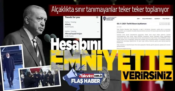 Başkan Erdoğan’ın sağlığı üzerinden yapılan çirkin paylaşımlara anlamlı yanıt: Dosta güven, düşmana korku…