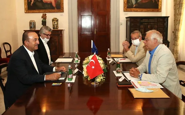 Dışişleri Bakanı Mevlüt Çavuşoğlu: "Türkiye, Doğu Akdeniz'deki çıkarlarını sonsuza kadar korumaya devam edecek"-1