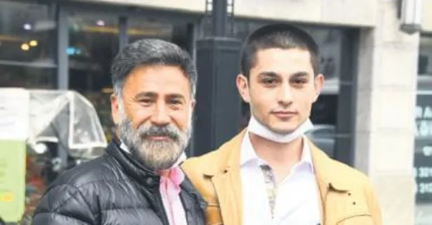 İzzet Yıldızhan oğlu Mustafa ile alışverişte