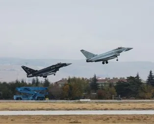 Jetler peş peşe havalandı! Yer: Konya