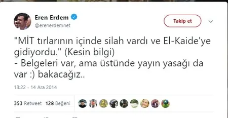 Eren Erdem FETÖ'nün MİT kumpasını böyle tetikledi!-2