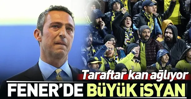 Fenerbahçe’de büyük isyan! Taraftar kan ağlıyor...
